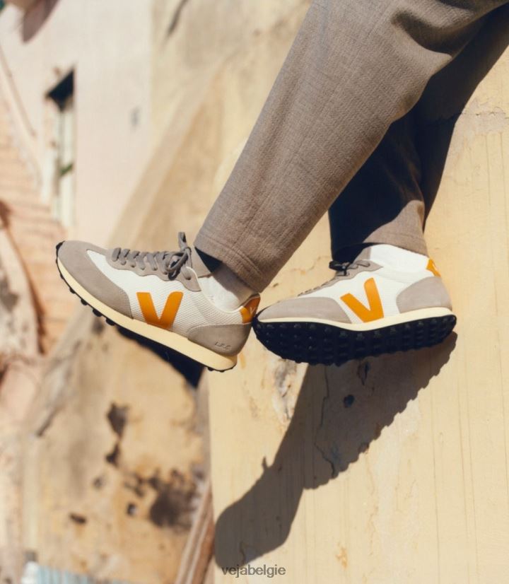 Veja zijn Heren rio branco alveomesh grind ouro schoenen 2882X103