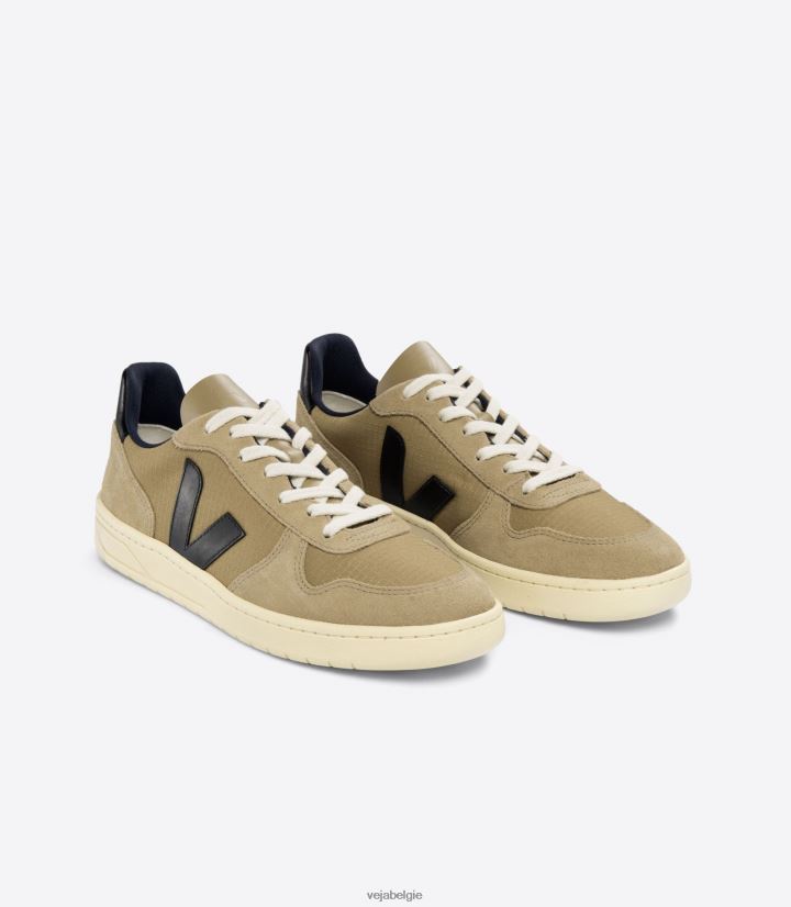 Veja zijn Heren v-10 ripstop duinzwart schoenen 2882X48