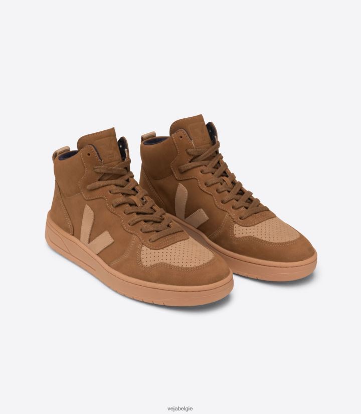 Veja zijn Heren v-15 nubuck kameelwoestijn schoenen 2882X84