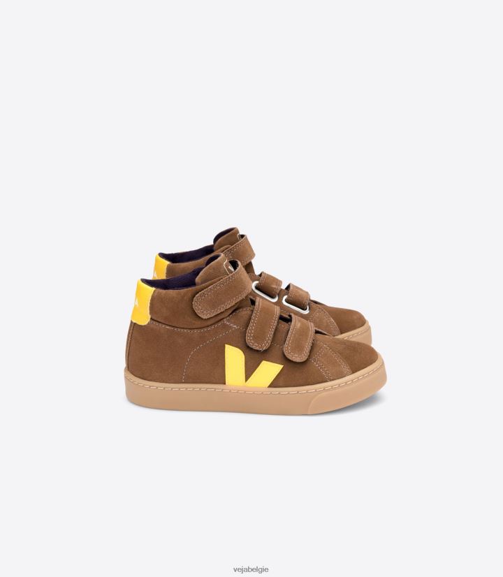 Veja zijn kinderen esplar midden suède bruin tonic schoenen 2882X313