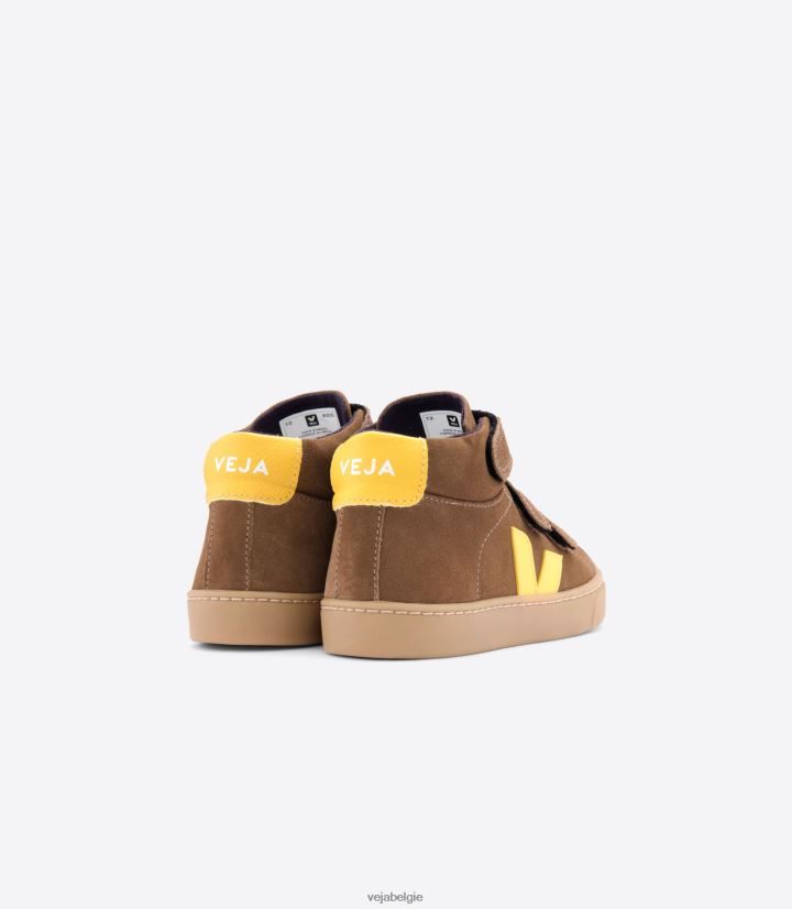 Veja zijn kinderen esplar midden suède bruin tonic schoenen 2882X313