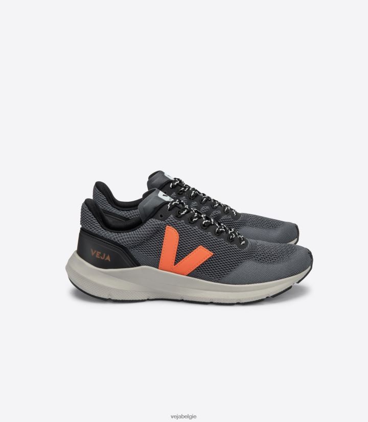 Veja zijn vrouwen marlin lt v-knit storm oranje fluo schoenen 2882X280