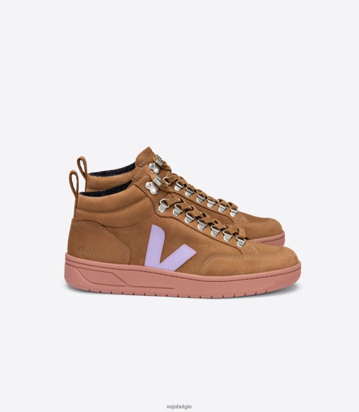 Veja zijn vrouwen roraima nubuck bruin lavendel schoenen 2882X252