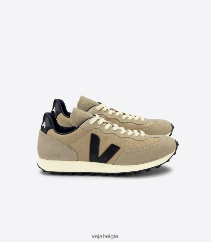 Veja zijn Heren Rio Branco ripstop dune zwart schoenen 2882X98