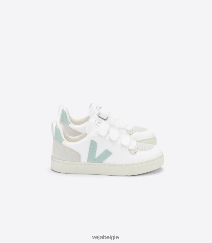 Veja zijn kinderen v-10 cwl witte matcha schoenen 2882X360