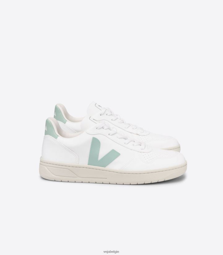 Veja zijn vrouwen v-10 cwl witte matcha schoenen 2882X298